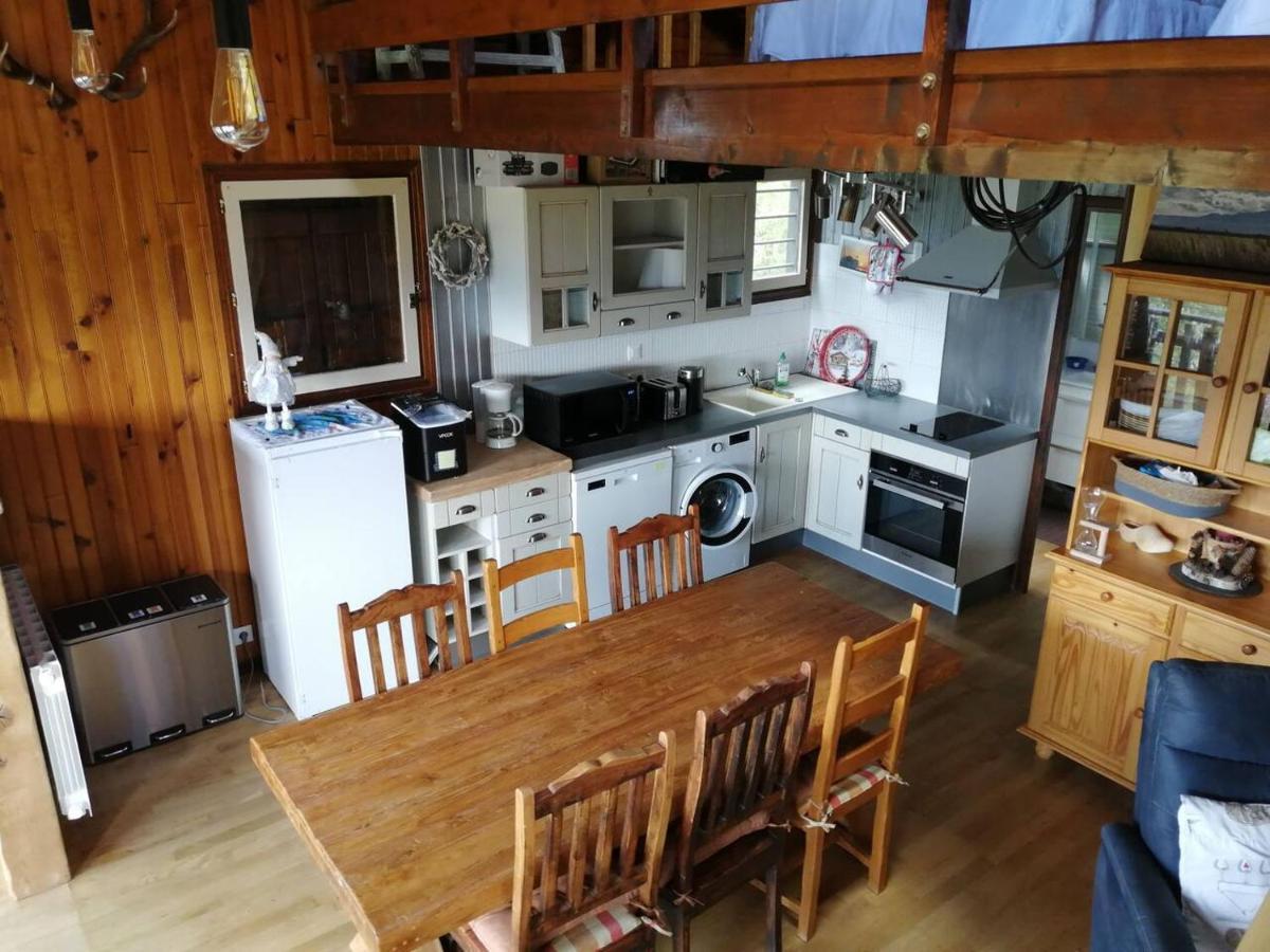 Haut De Chalet Le Bois De Cerf Лез-Анґль Екстер'єр фото